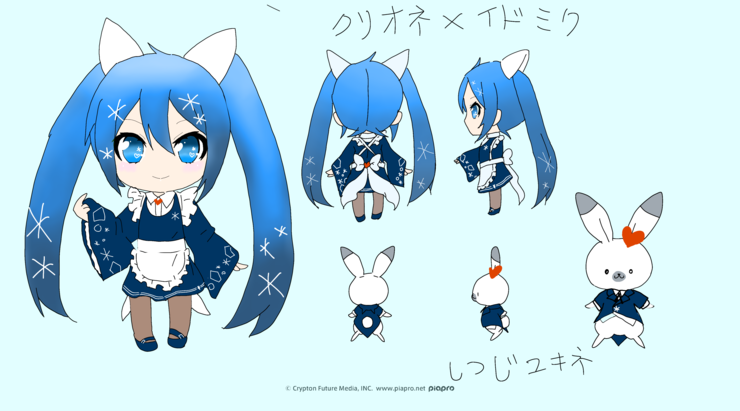 2022年雪ミク&ユキネ応募作品