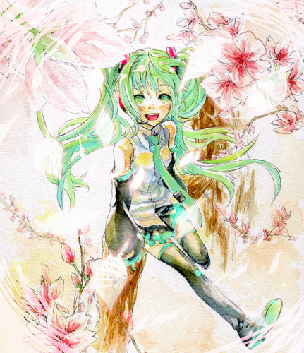 桜雪。