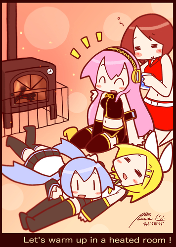 家族といっしょに!あったかいおうちで暖まる!