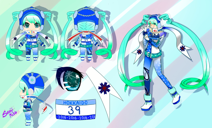 2016年雪ミク衣装9