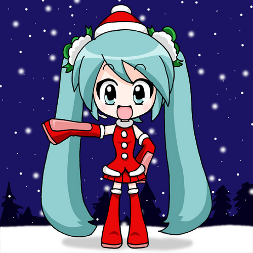 初音サンタ