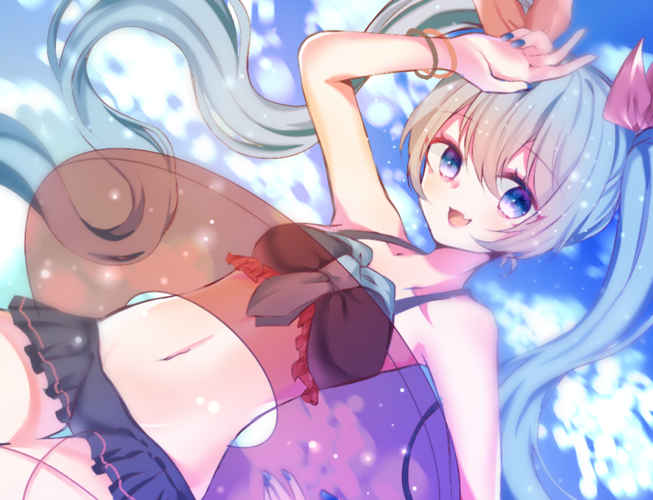 Summer miku!!