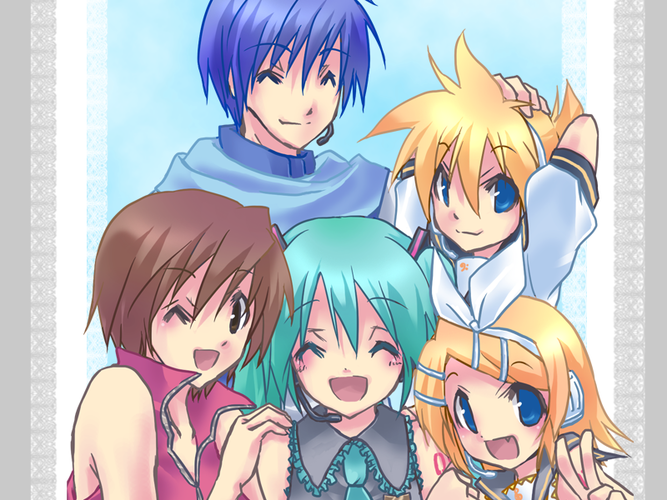 ボカロ兄妹集合