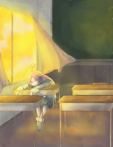 放課後に