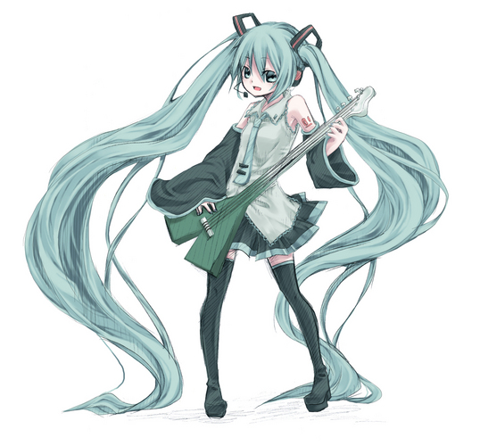 初音ギター+