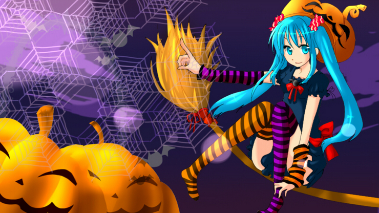 ハロウィン絵(大)