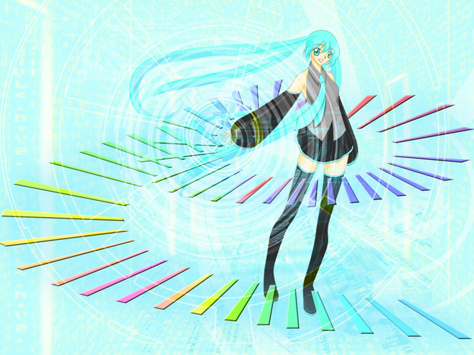 弐描ミク メルト風
