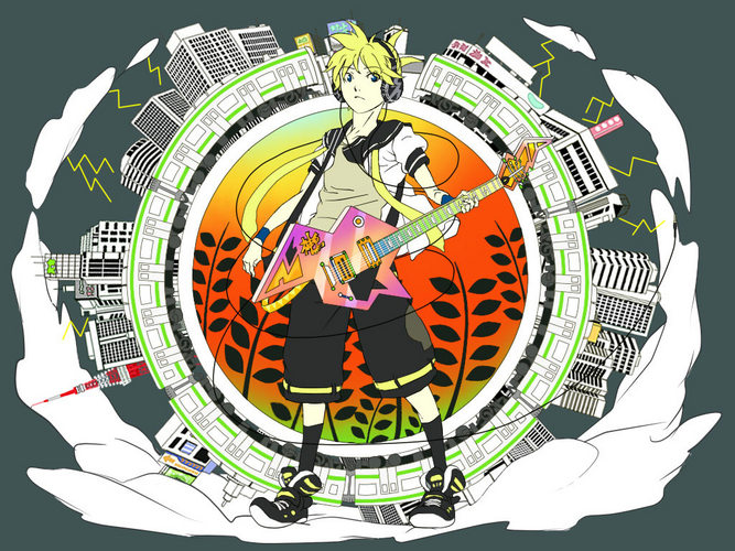 雷鳴アンプリファを描いてみました