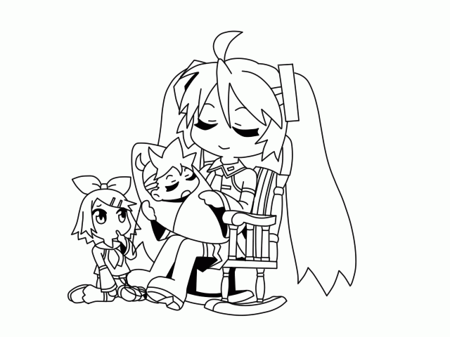 おやすミク