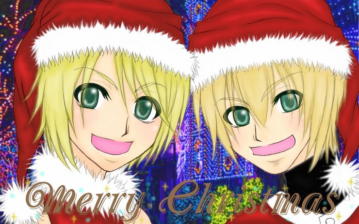【クリスマス】 リンレン 【イラスト】