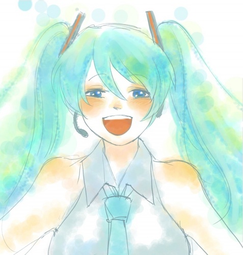 歌うミク