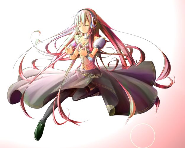 【塗らせていただきました】空色と桜色【ミューコさんのルカさん】