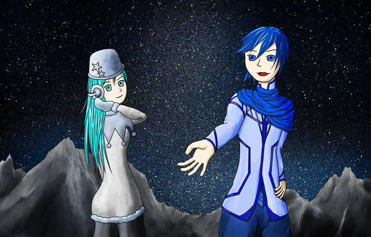 【2月】 寒天の星空