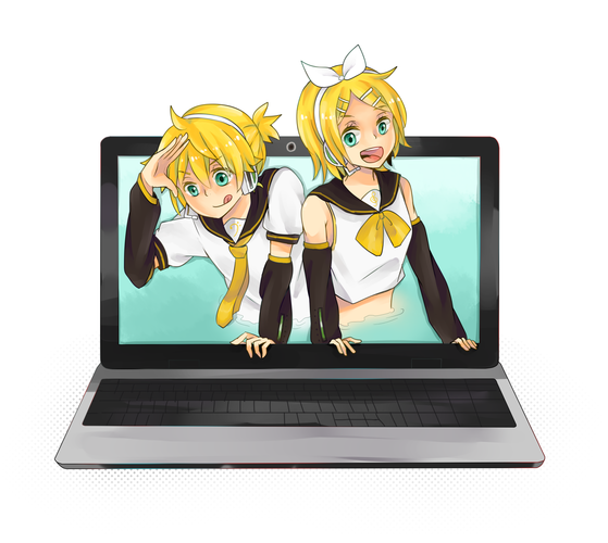 画面からこんにちは