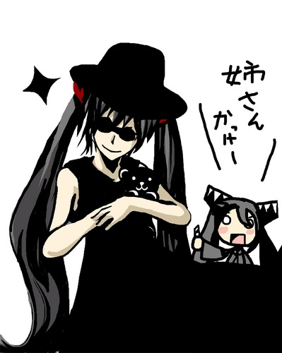 雑音さん絵で遊んでみますた。(雑音姉妹