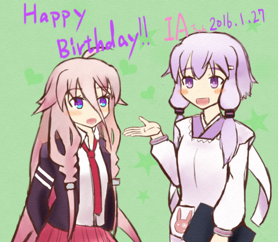 IAちゃんおめでとう!!