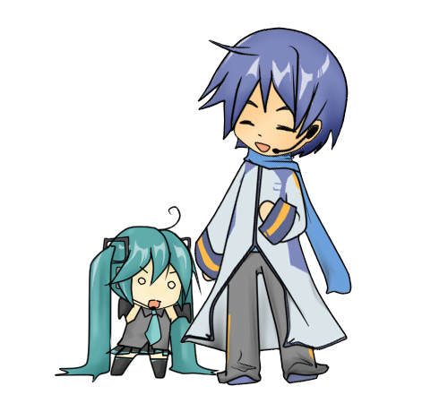 KAITOとミク