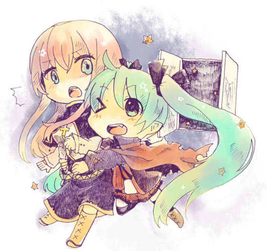 夜の少女がやってくる