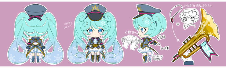 2014年雪ミク衣装