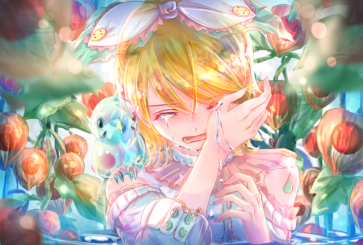 泣き泣きリンちゃん