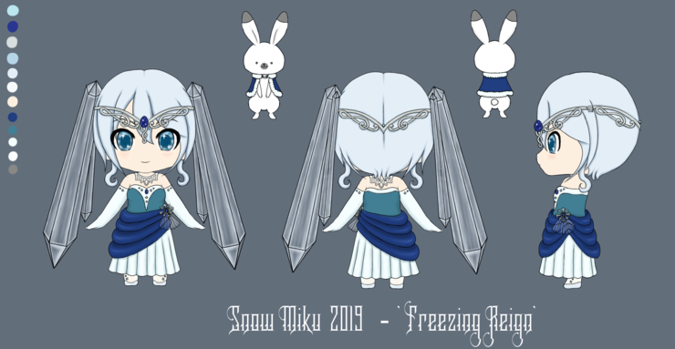 Snow Miku 2019 Entry - Freezing Reign