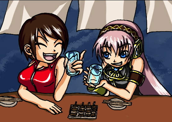 ちょっと一杯のつ~もり~で飲んで~。