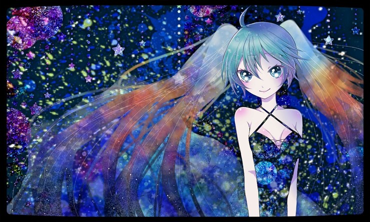 空の色、深海の色