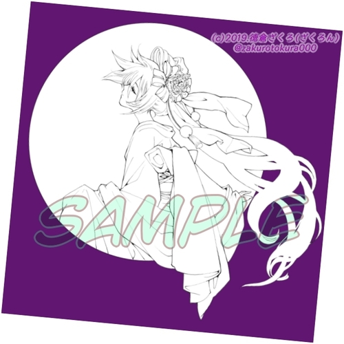 とある中間管理職さんとのコラボ「永久桜」進捗sample