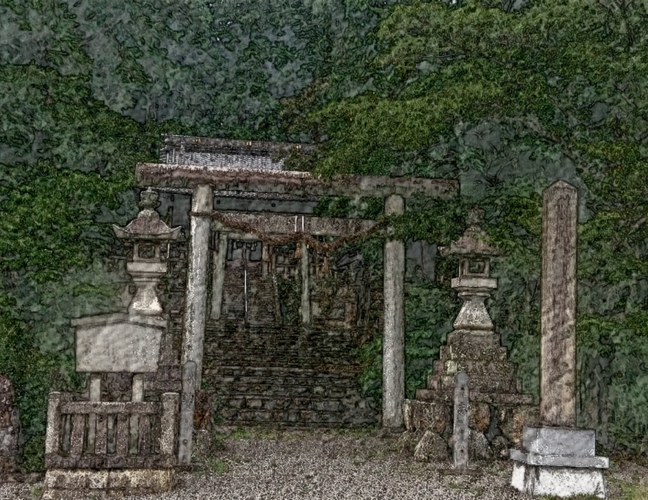 鎮守の森