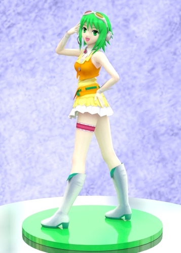 【MikuMikuDance】 Megpoid(メグッポイド) GUMI PMDデータ