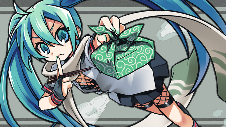 【Project DIVA】 葱忍ミク丸くん 【SGイラスト2】