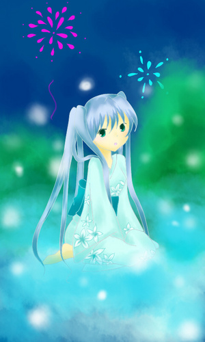 夏の夜に