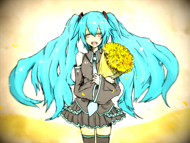 花束を