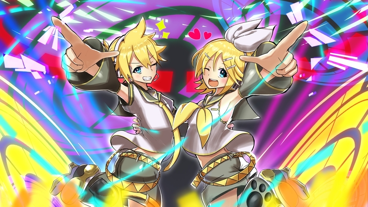 鏡音レン・リン 一緒に盛り上がろう!!♪
