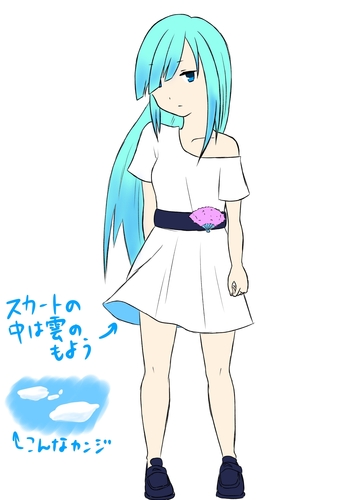 Cloudy キャラデザ