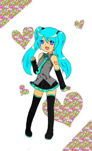 初音さん家のミクちゃん