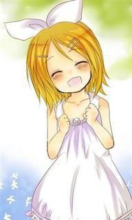 kawaii~ *0* rin-chan >3<