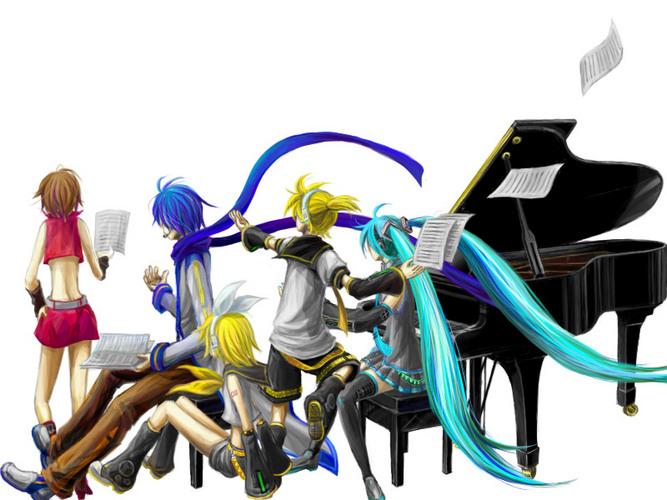 ピアノとボーカロイド全員集合