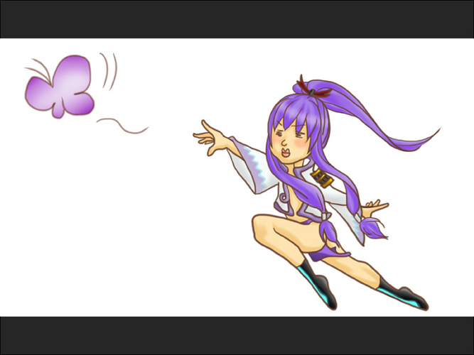 まって~ちょうちょさぁ~ん