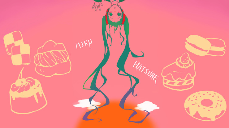 「パティシエール」イラスト