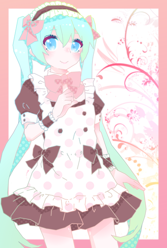 初投稿!メイドミク