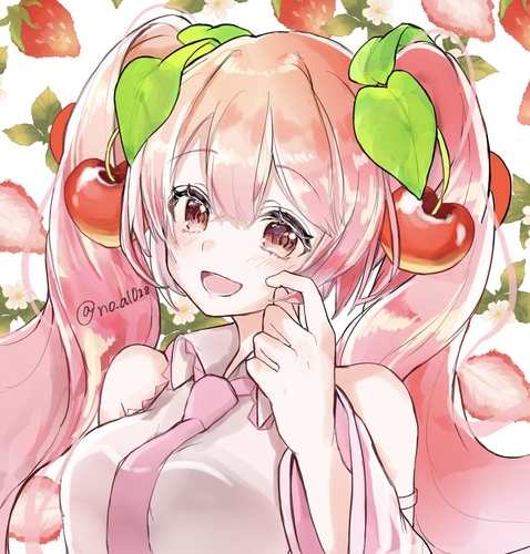 ハートのさくらんぼ!