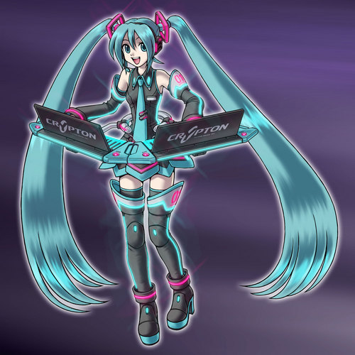 HATSUNE MIKU Second Generation(ユニット展開状態)