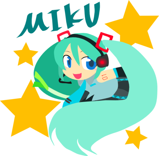 デフォルメミク