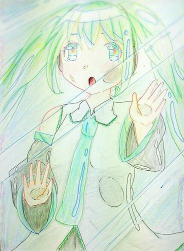 ぺたっ...と。
