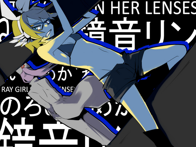STRAY GIRL IN HER LENSES