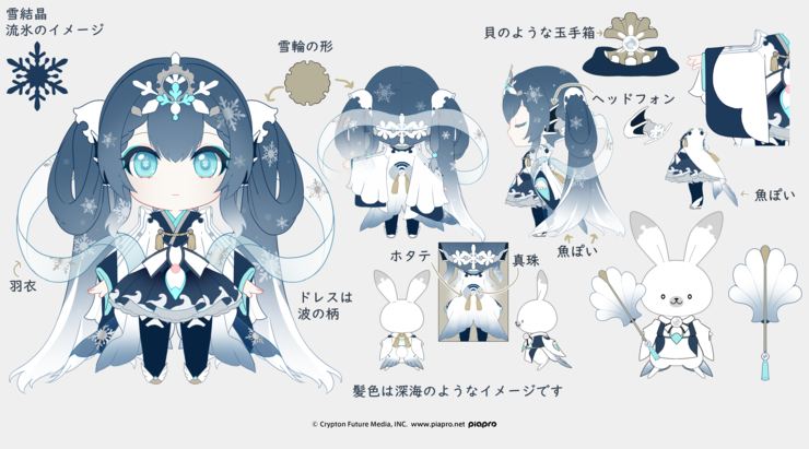 雪ミク2022~氷海の乙姫~