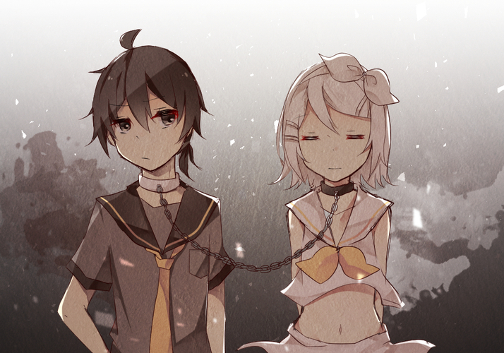 黒と白