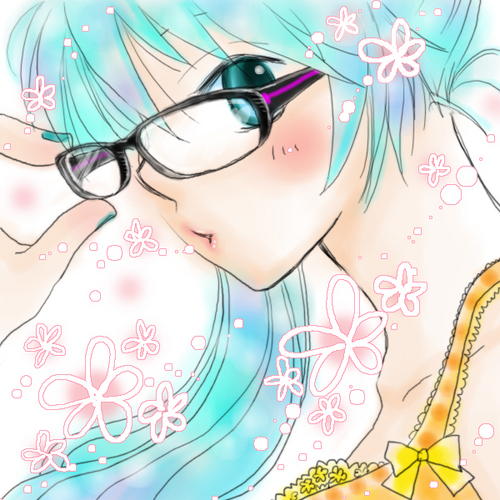 めがねミク