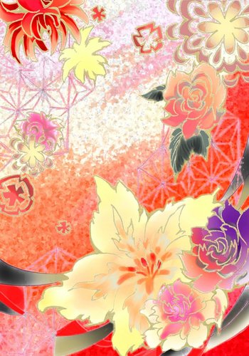艶やかに【紅】